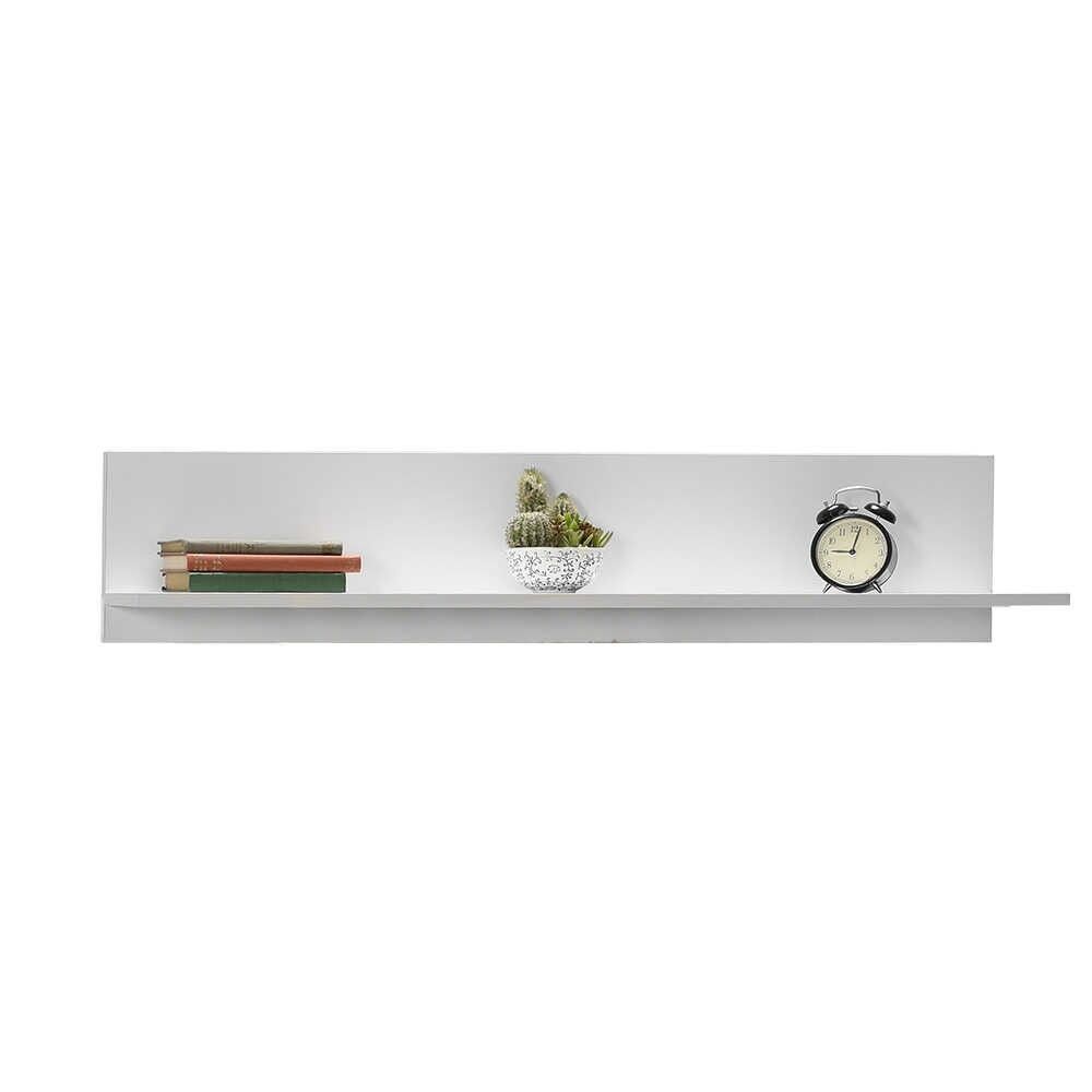 Hanah Home Zidna polica Raf-11-Dd-1, 120x25x20 cm, Bijela