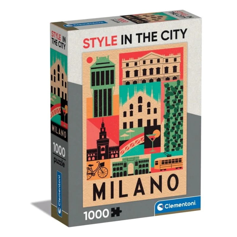 Clementoni Slagalica Stil Grada Milano, 1000 dijelova