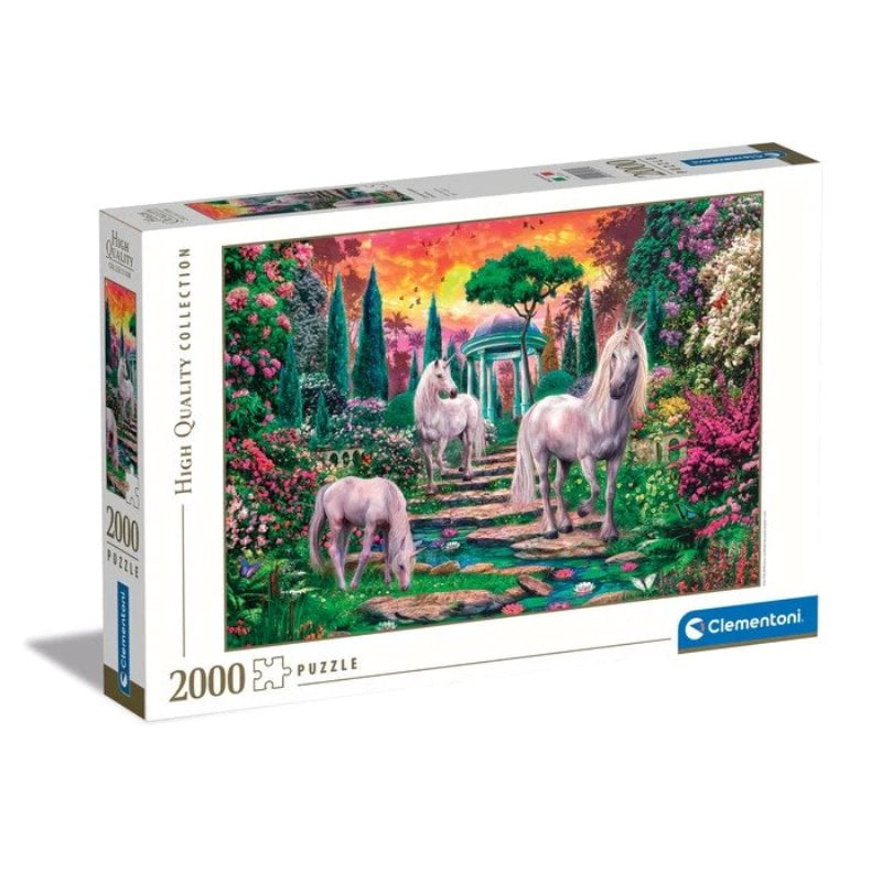 Clementoni Slagalica Classical Garden Unicorns, 2000 dijelova