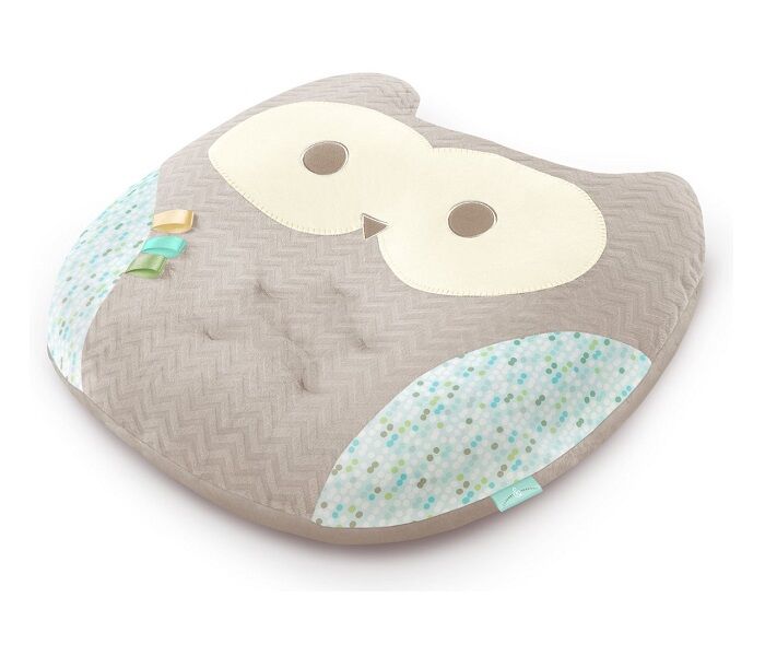 Kids II Jastuk za bebe Lounge Budddies Infant Positioner Sova 10085, Sivi