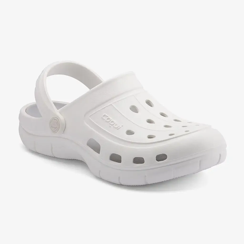 Coqui Muške klompe Jumper, Bijelo-sive