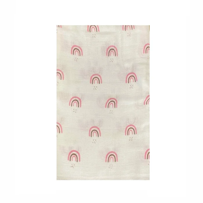 Tetra pelena za bebe Duga, Belo-roze