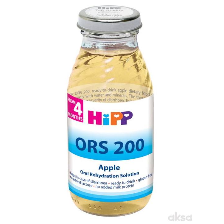 Hipp Sok za bebe ORS, Jabuka, 200ml