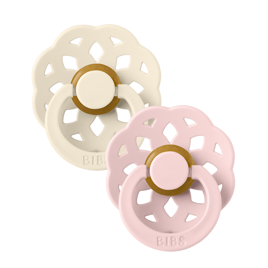 BIBS Boheme Cucle, 0-6m, 2 komada, Bež i roze