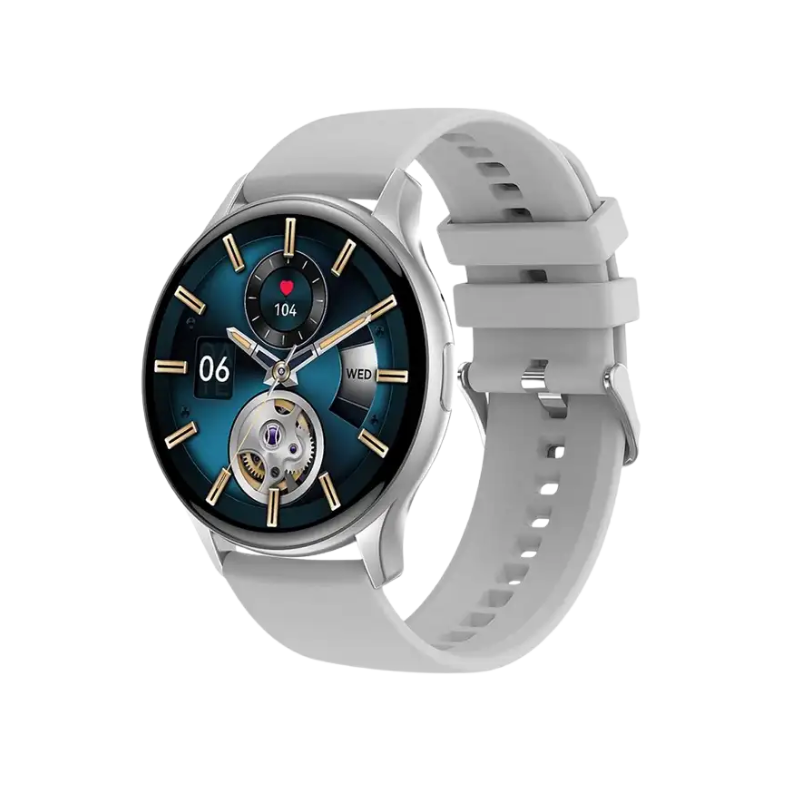 XO Pametni sat J5, Silver, Sa Bluetooth pozivom, Bijeli