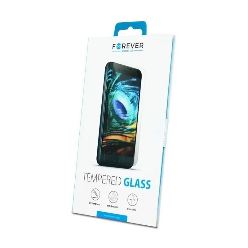 Zaštitno staklo za mobitel Forever Huawei P30 crno