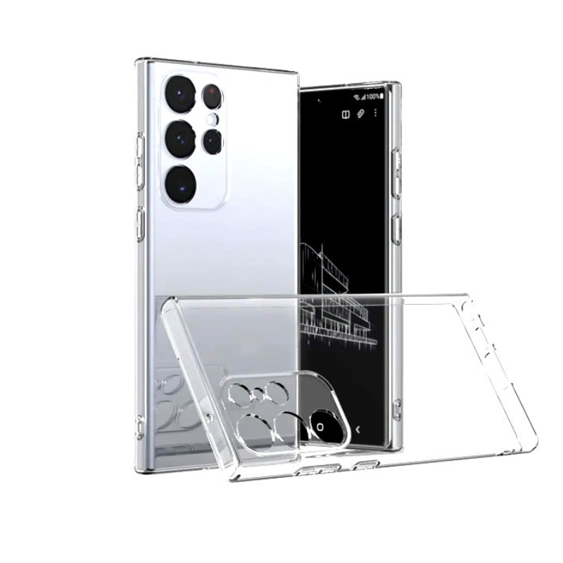 Maska za mobitel Samsung Galaxy S24 Ultra, Providna