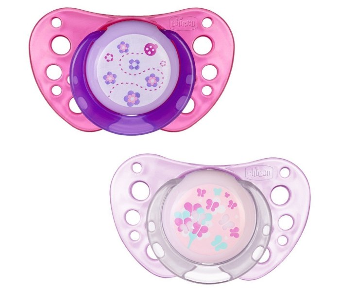 Chicco Varalice za bebe Physio Air, 6-16 meseci, 2 komada, Roze