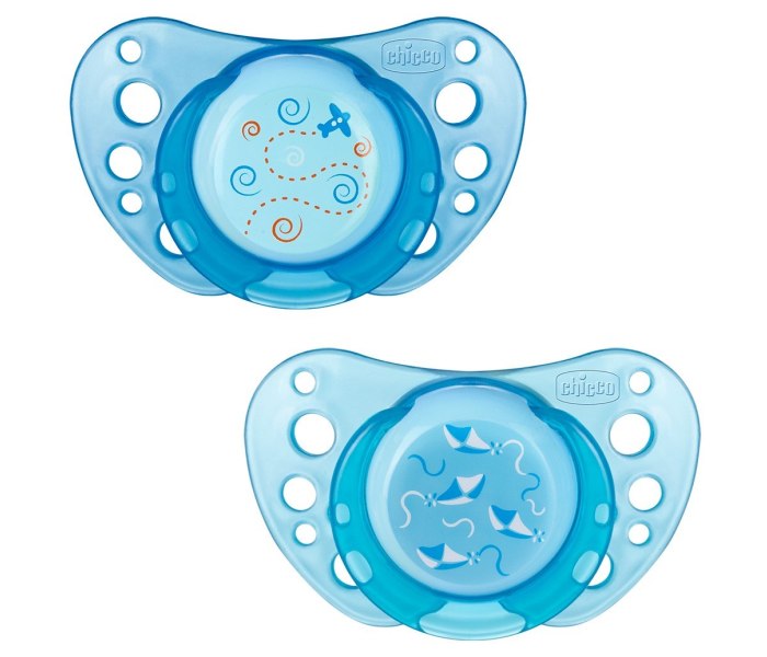 Chicco Varalice za bebe Physio Forma Air, 0-6 meseci, 2 komada, Plave