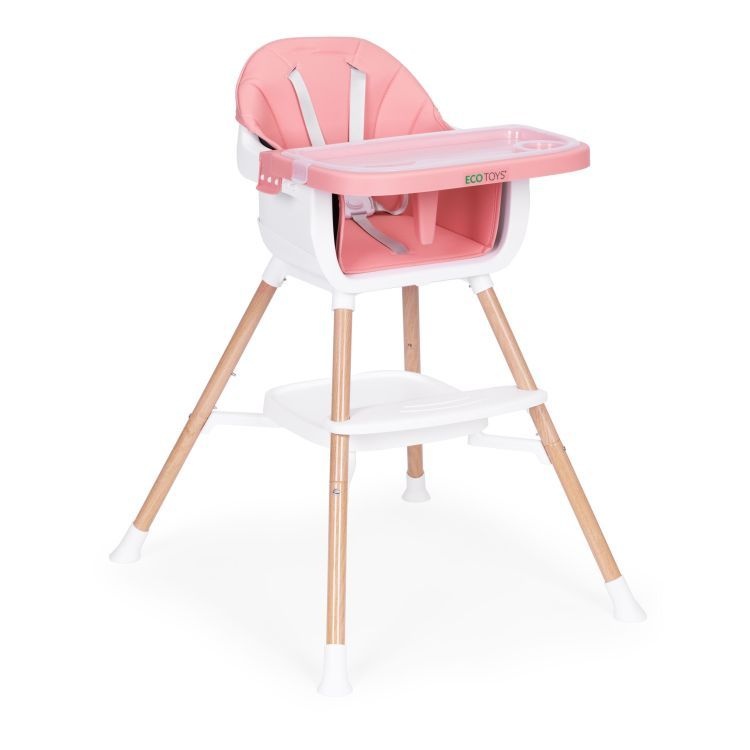 Eco Toys Hranilica za bebe 2u1, Roze
