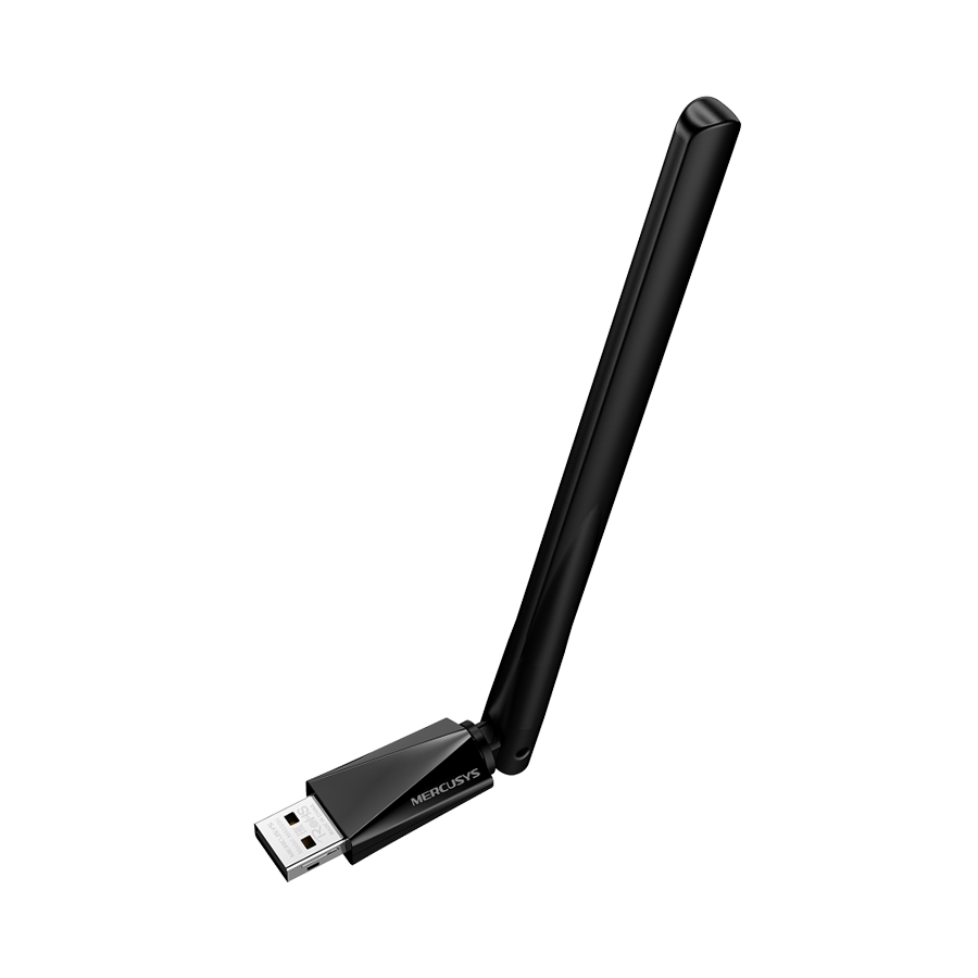 Mercusys MA550H Long Range Bluetooth USB Adapter, Bluetooth BT 5.4, 1x High Gain External Antenna, USB-A, Bluetooth Low Energy, EDR, Up to 7 devices connected at the same time, Supported Operating System-Windows 11/10/8.1/7