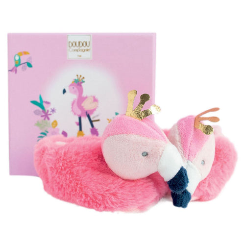 Doudou et Compagnie Dečije patofnice Flamingo, Roze