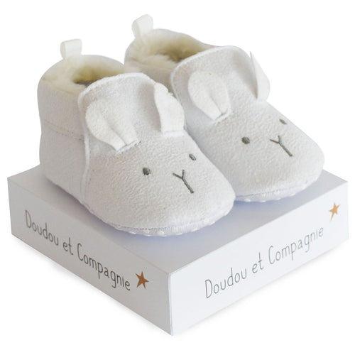 Doudou et Compagnie Nehodajuće patikice, 0-6 m, Bele