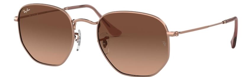 Naočare Ray Ban Hexagonal Cena Ray-Ban Ženske Naočare Za Sunce Hexagonal 0RB3548N 9069A5 51, Bakarne Boje  Online Prodaja Ananas
