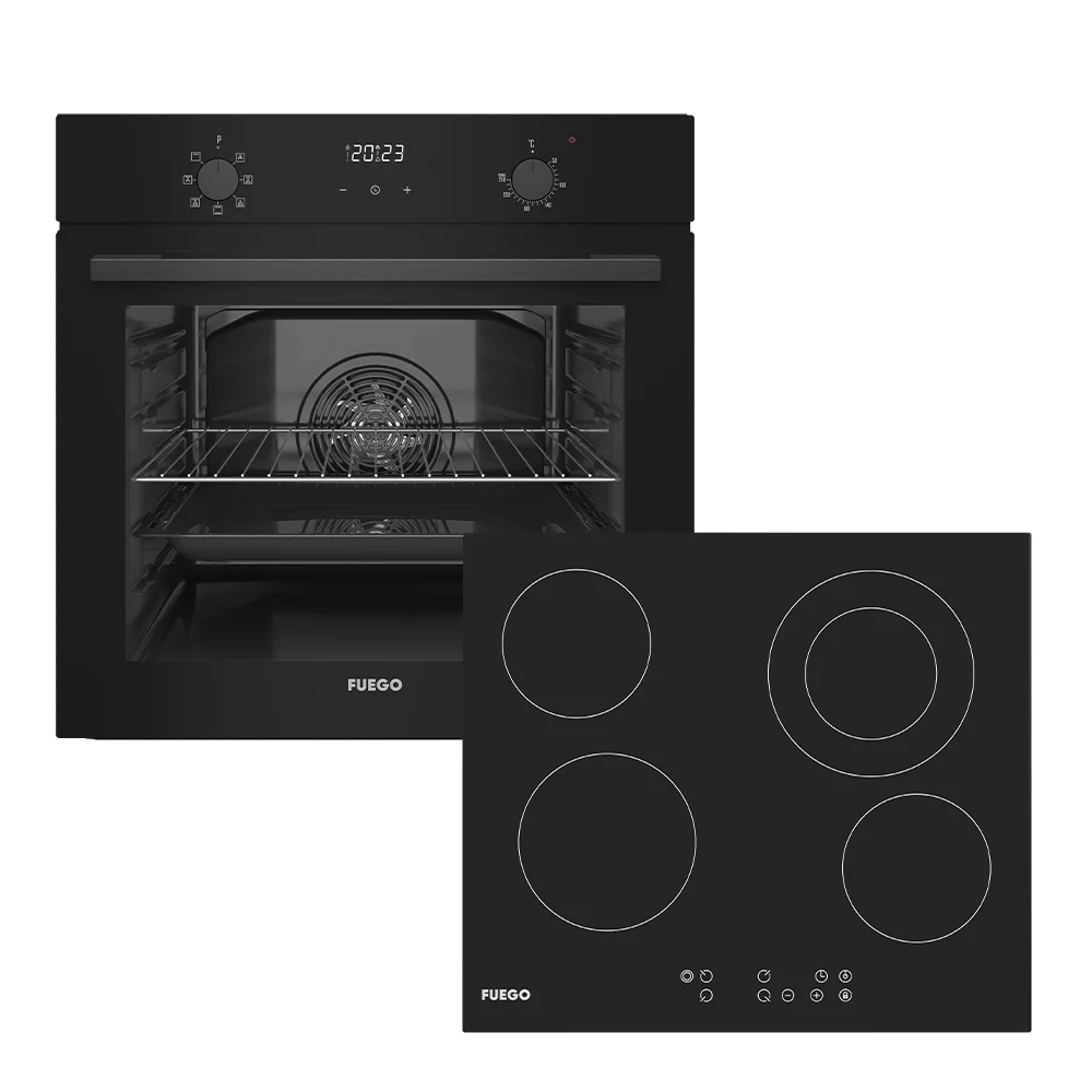 Fuego Ugradbeni set OVHBFGND 7641B, Crni