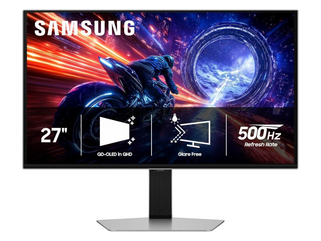 Samsung Monitor Odyssey G60SF , 27", OLED, 500Hz, 0.03ms, Sivi | Ananas