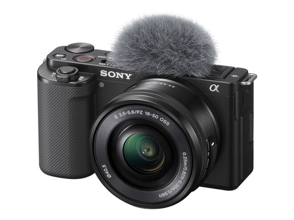 Sony Kamera ZV-E10K, Vlog, Objektiv SELP 16-50 II, Crna