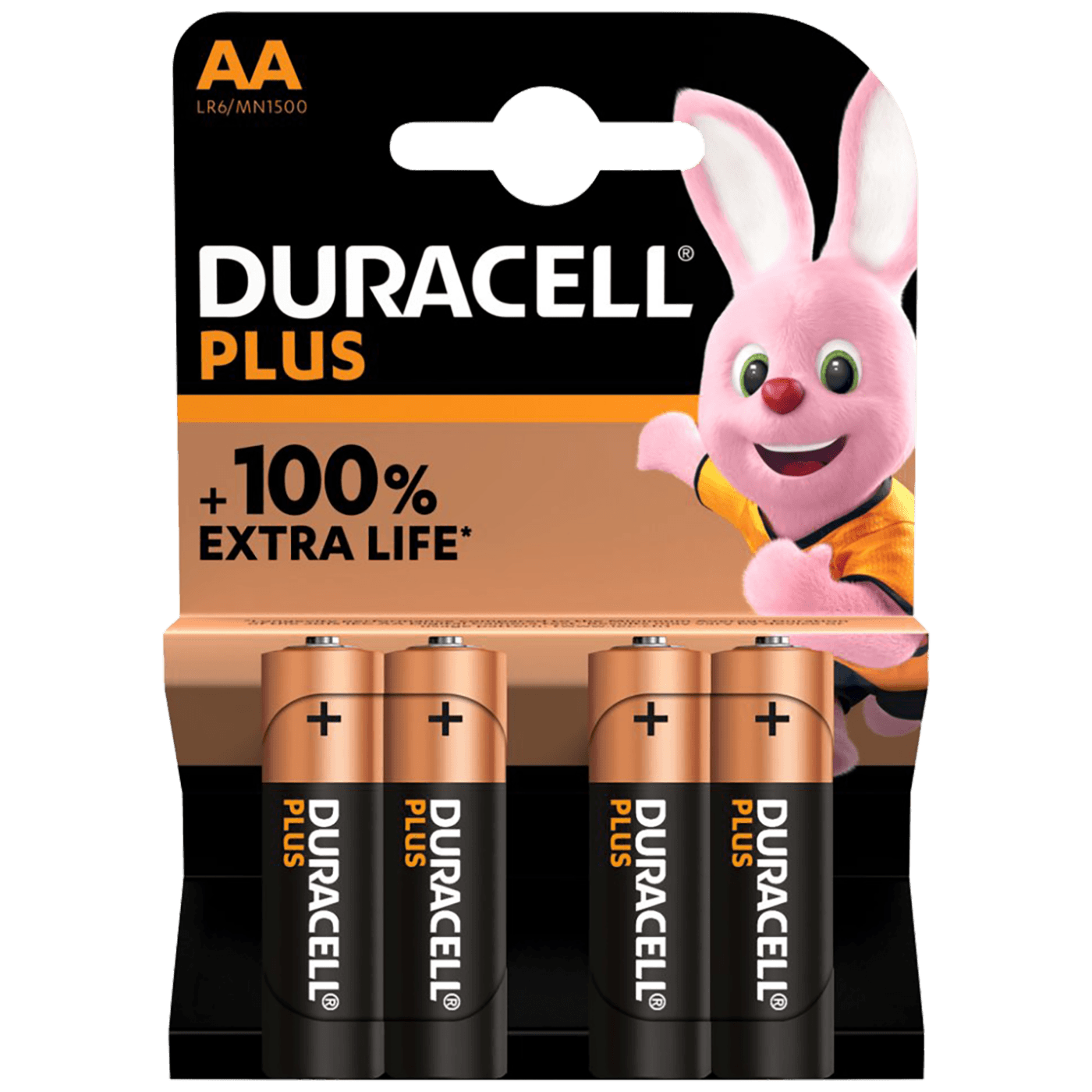 DURACELL Alkalna baterija Mignon AA B4, 1.5V, Blister 4 komada