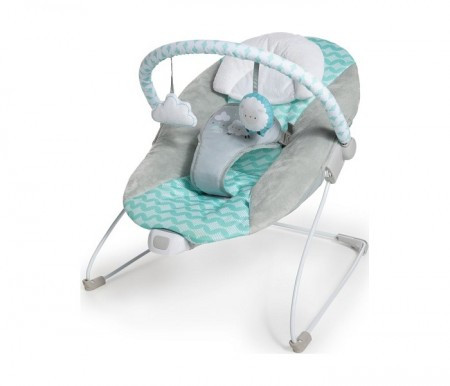Kids II Ljuljaška za bebe Ingenuity, Sivo-mint