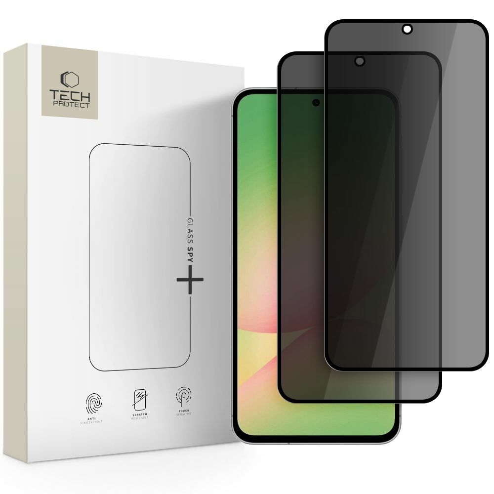 Tech-protect Zaštitno staklo za Galaxy A36 / A56 5G SPY+, Privatno, 2 komada
