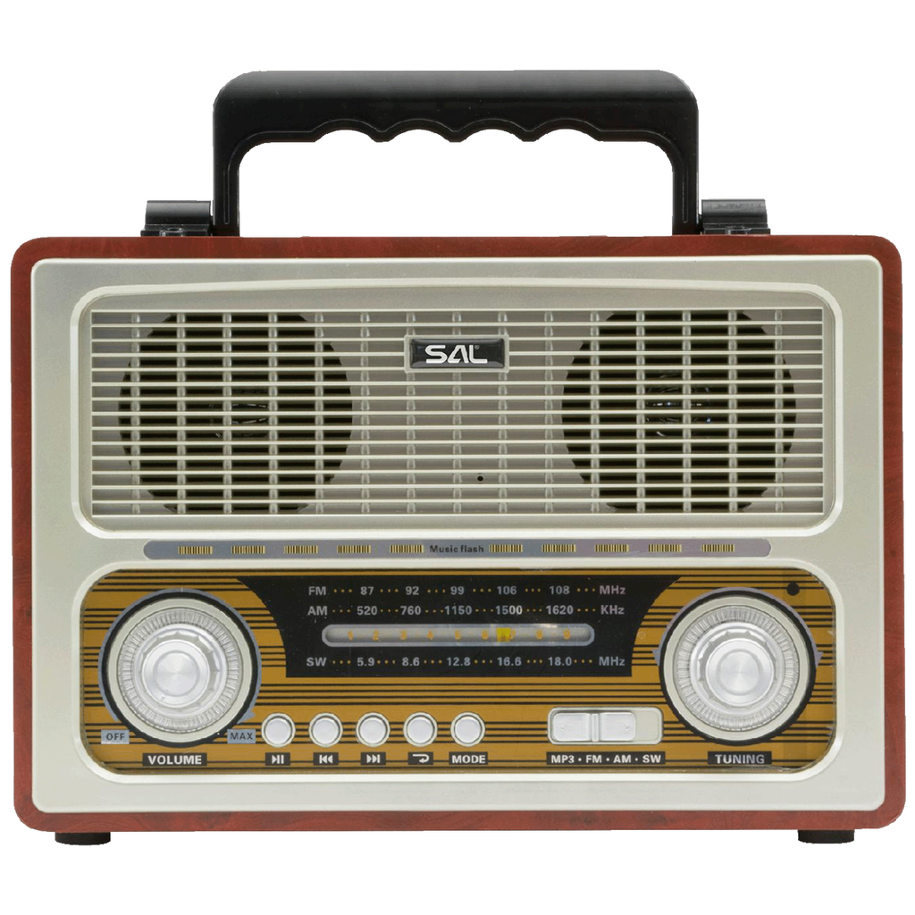 RETRO RADIO SAL RRT3 +BT BEZICNI ZVUCNIK 4IN1 FM, MP3,ALUX
