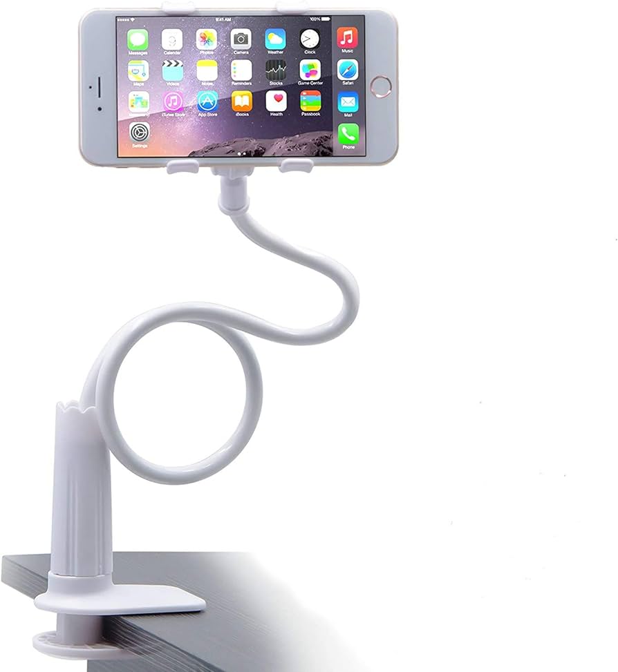 Lazy Stalak za mobilni telefon, Bijeli