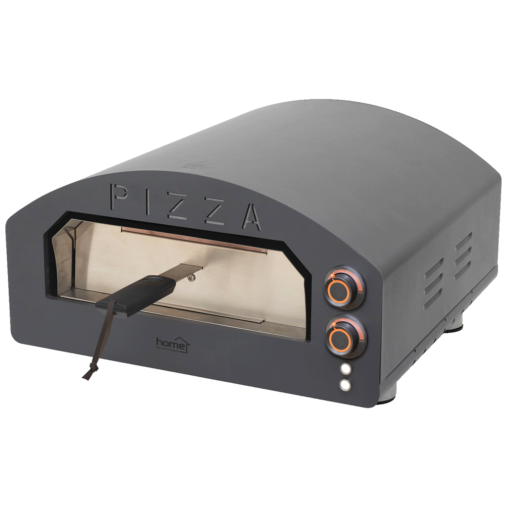 Home Električna peć za pizzu HGPZ02, 2000W, 380°C, IPX4, Antracit