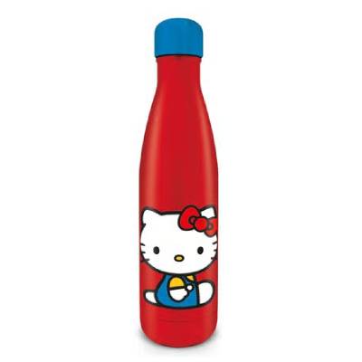 Pyramid international Flaša za vodu Hello kitty Sitting pretty, Crvena