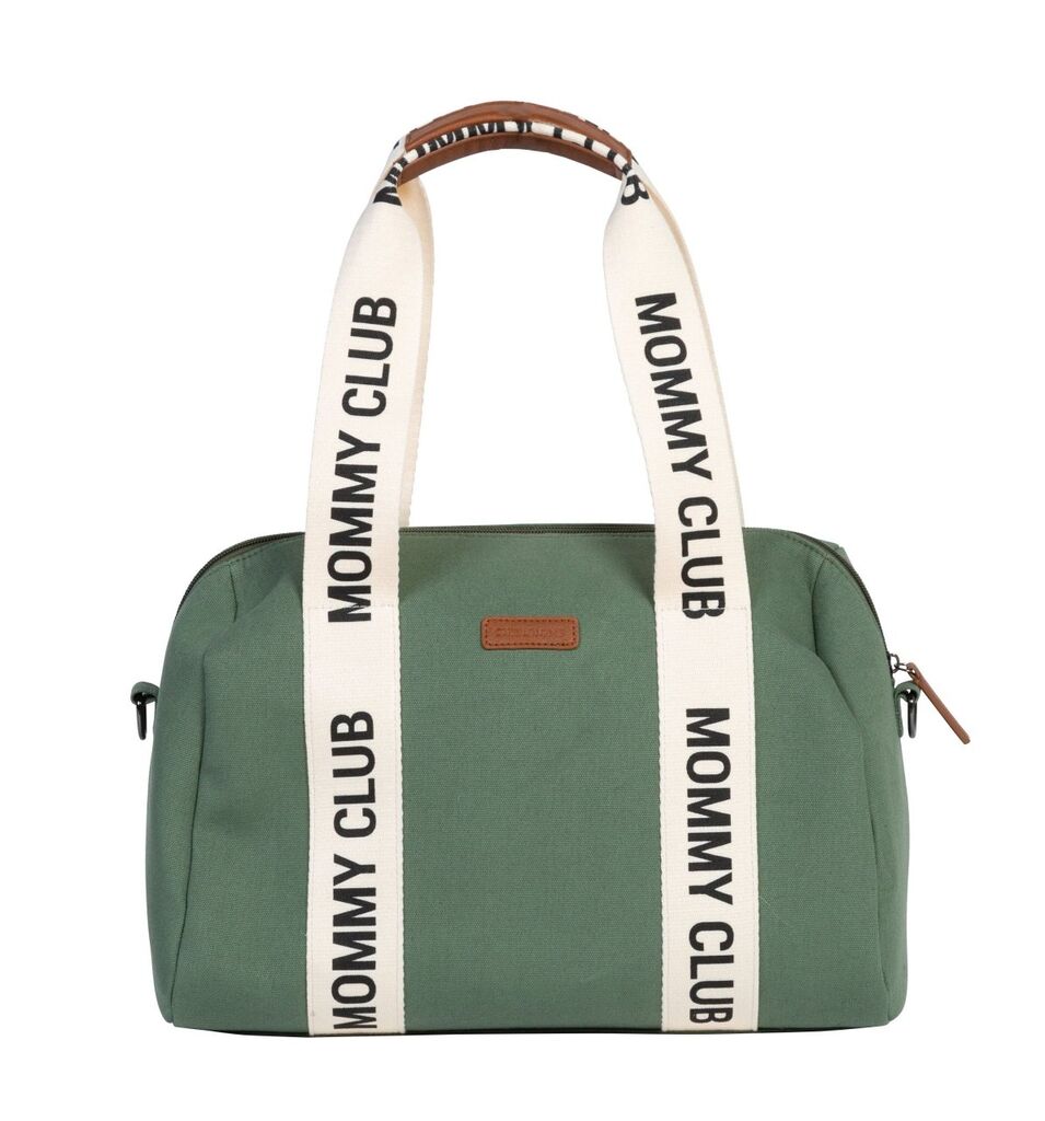 Childhome Torba za mame Signature Canvas, Zelena