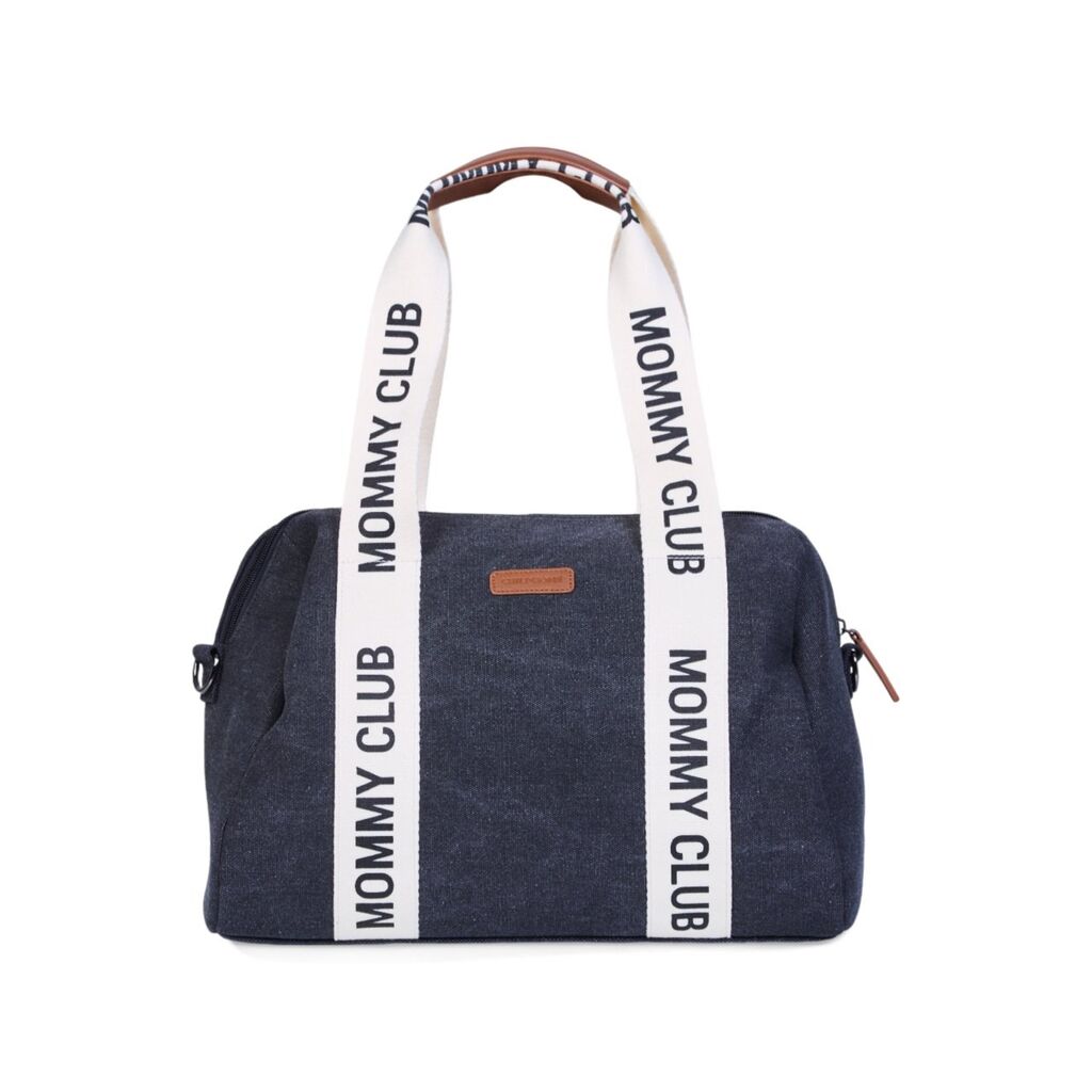 Childhome Torba za mame Signature Canvas, Crna