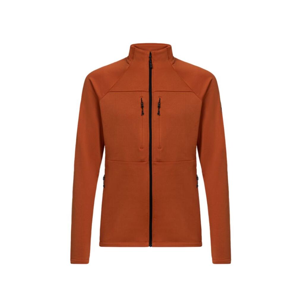 Rock experience Muška dukserica Linzor Mock Neck M Flis, Narandžasta