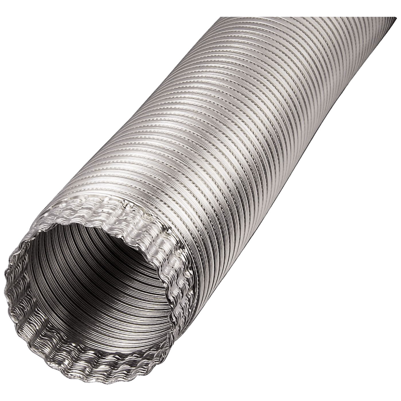 SAVE Aluminijska fleksibilna cijev za ventilaciju 100mm, Srebrna boja
