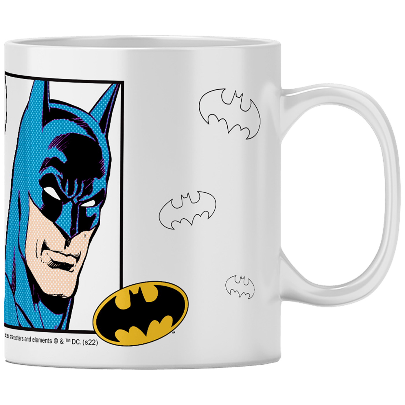 DC Šolja Batman 056, 330 ml, Bijela