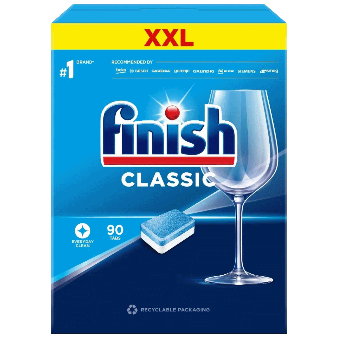 FINISH Tablete za mašinu za pranje suđa Classic, 90 komada