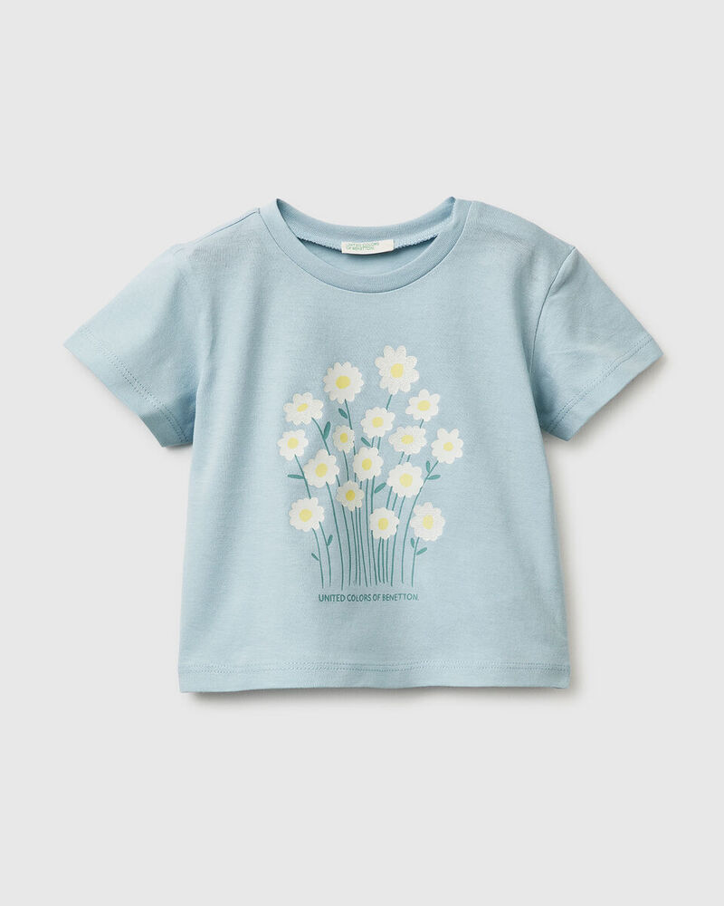 Benetton Majica za bebe 3I1XA1076W-903-74, Plava