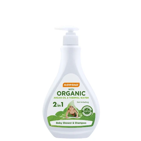 Nevena Šampon BABY Kupka, Organic Argan Oil, Thermal Water, 400 ml