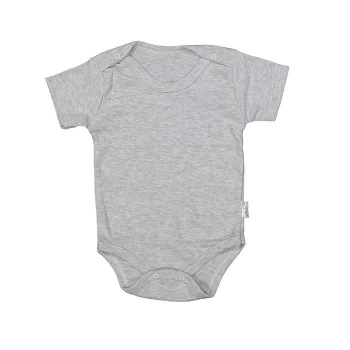 Vrabac Bodi za bebe 36230, Sivi