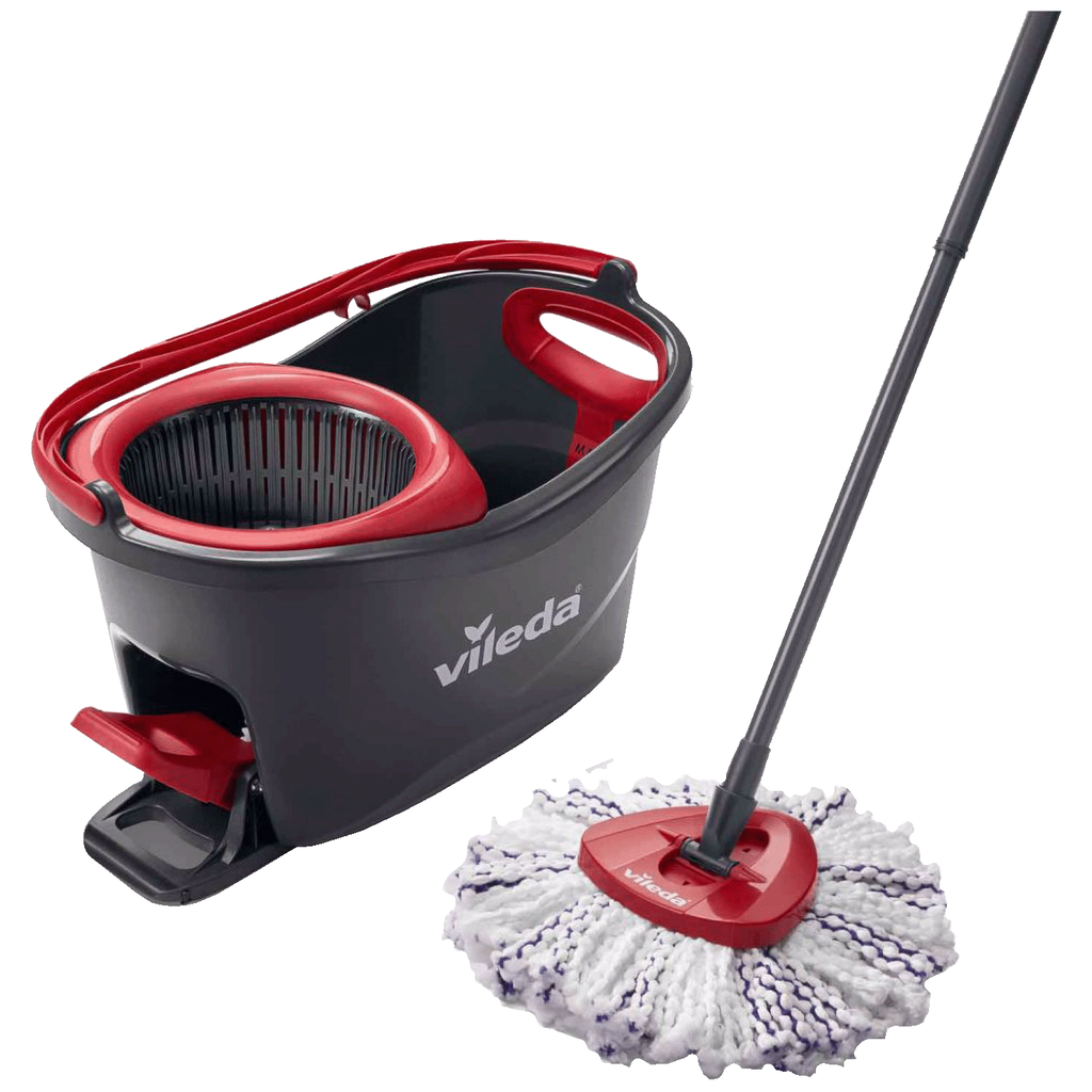 Vileda Set za čišćenje mop sa kantom, 3in1 Turbo Spin Mop Microfibre