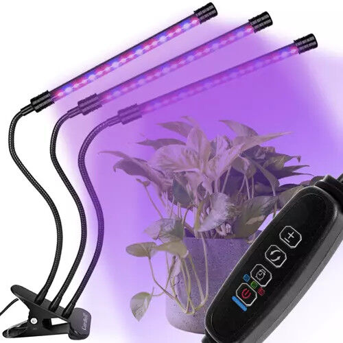 Gardlov LED Lampa za rast biljaka, 3 komada