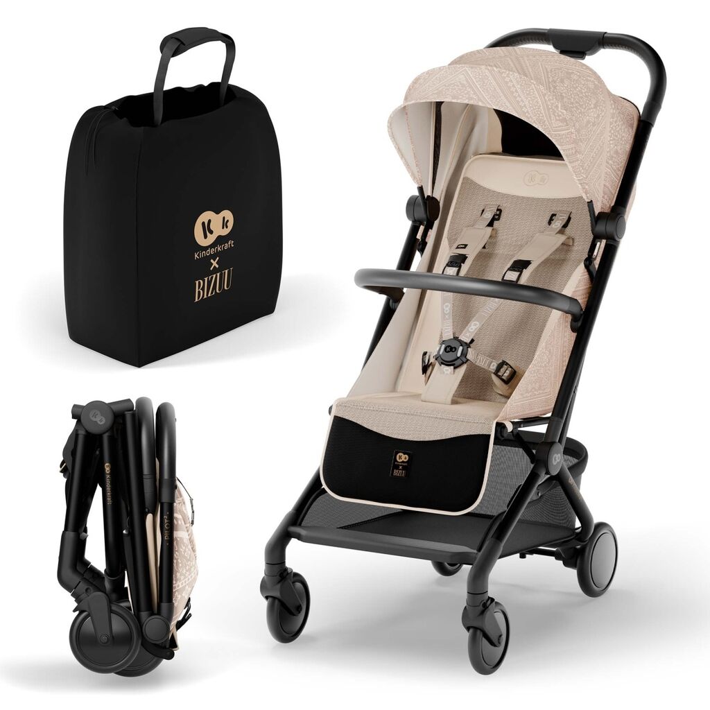 Kinderkraft Pilot 2 kolica za decu Bizuu Dune Whisper