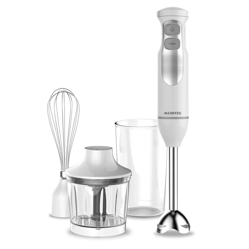 KUMTEL štapni mikser HHB-02 set, 400 W, bijeli