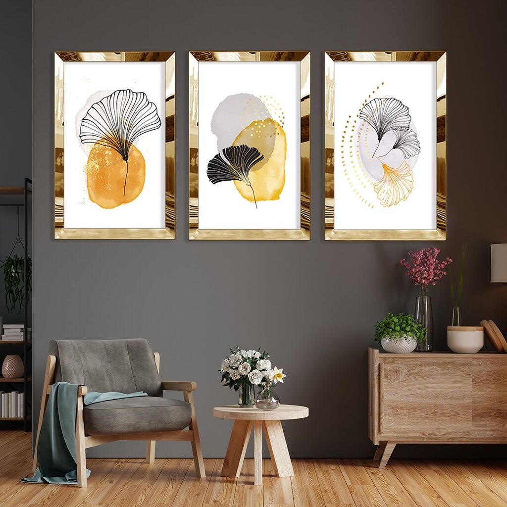 Wallity Slika Huhu395, 50x70 cm, 3 dijela