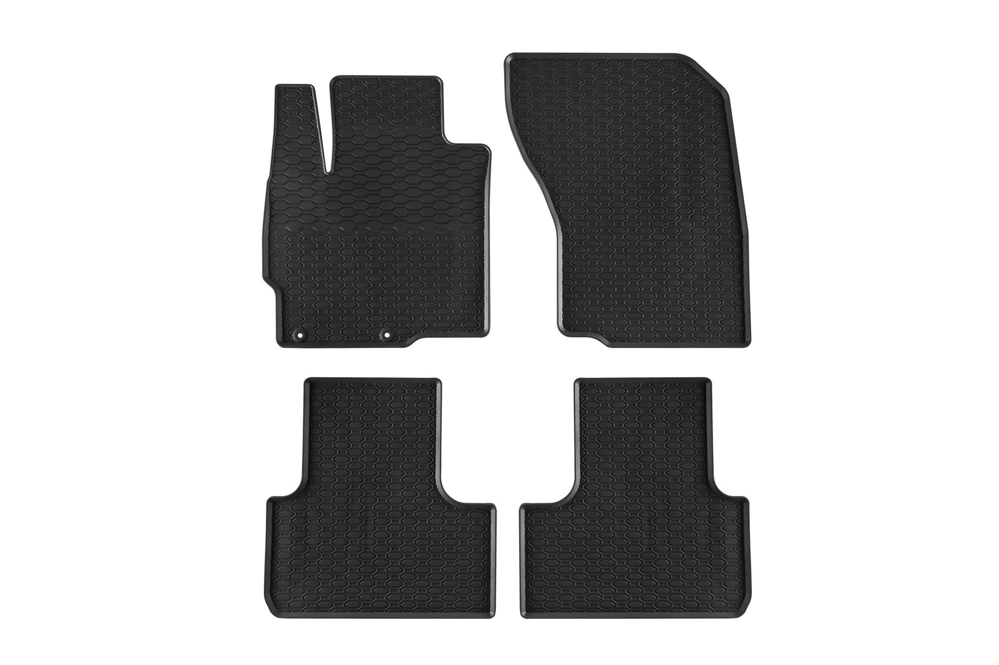 GEYER & HOSAJA Rubberen Automatten Voor Volkswagen Caddy III (2004-2020) - Set Van 2, Waterdicht