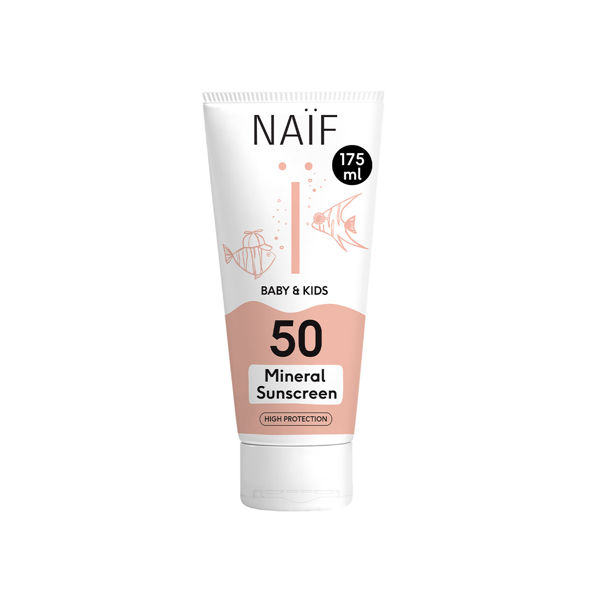 NAIF Care Krema za sunčanje za bebe i decu SPF50, 175ml