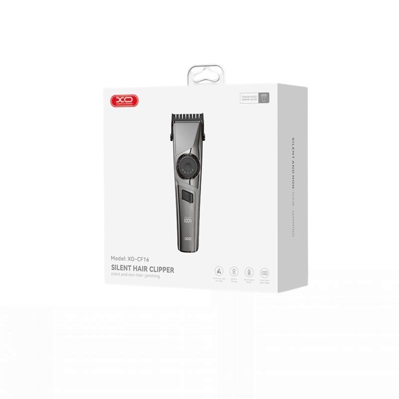 XO Mašinica za šišanje Digital Display CF16, Siva
