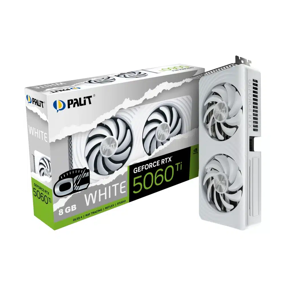 Palit Grafička karta 5060 Ti White OC, 8GB GDDR7 | Ananas
