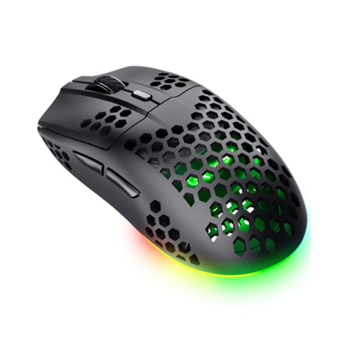 Trust gejmerski miš GXT929, HELOX, LIGHTWHITE, 4800DPI, crni