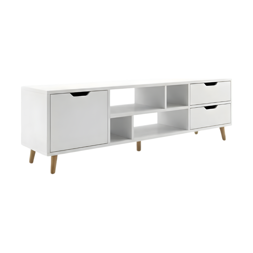 Giga TV komoda Canopia, 140cm, Bijela