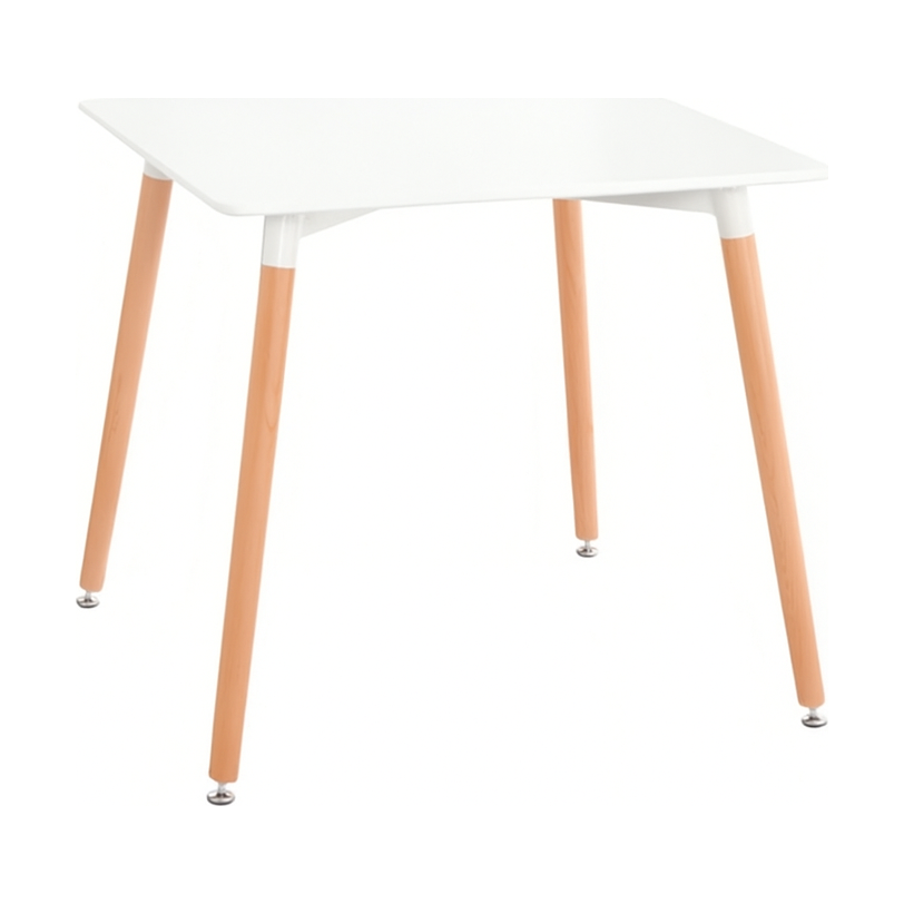 Giga Trpezarijski stol Pulse, 80x80cm, Bijeli
