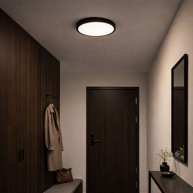 E-light Plafonjera Led Sorensen EL-014, 18W, 4000K, IP44, Bijela